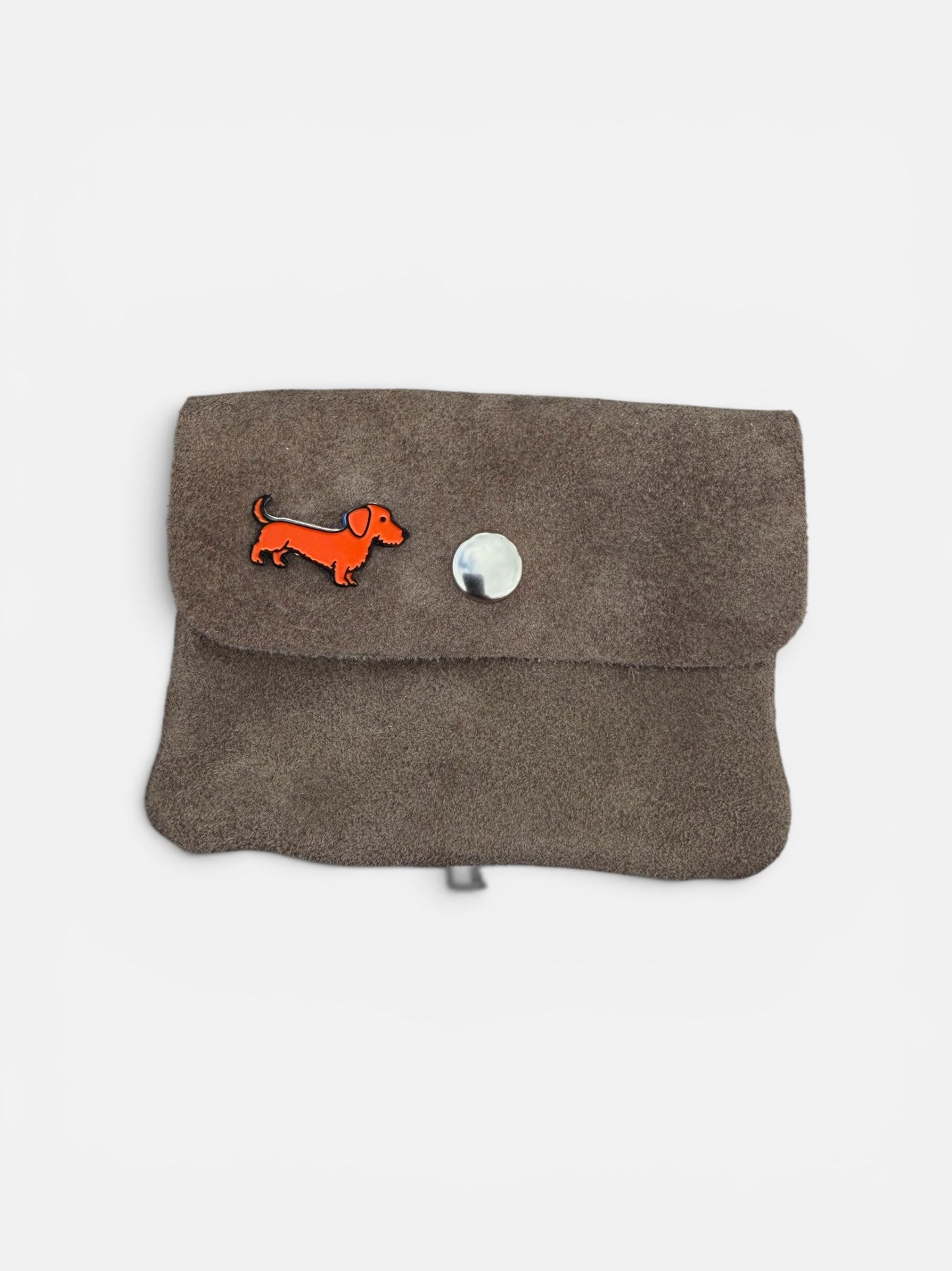 Wildleder Portemonnee
