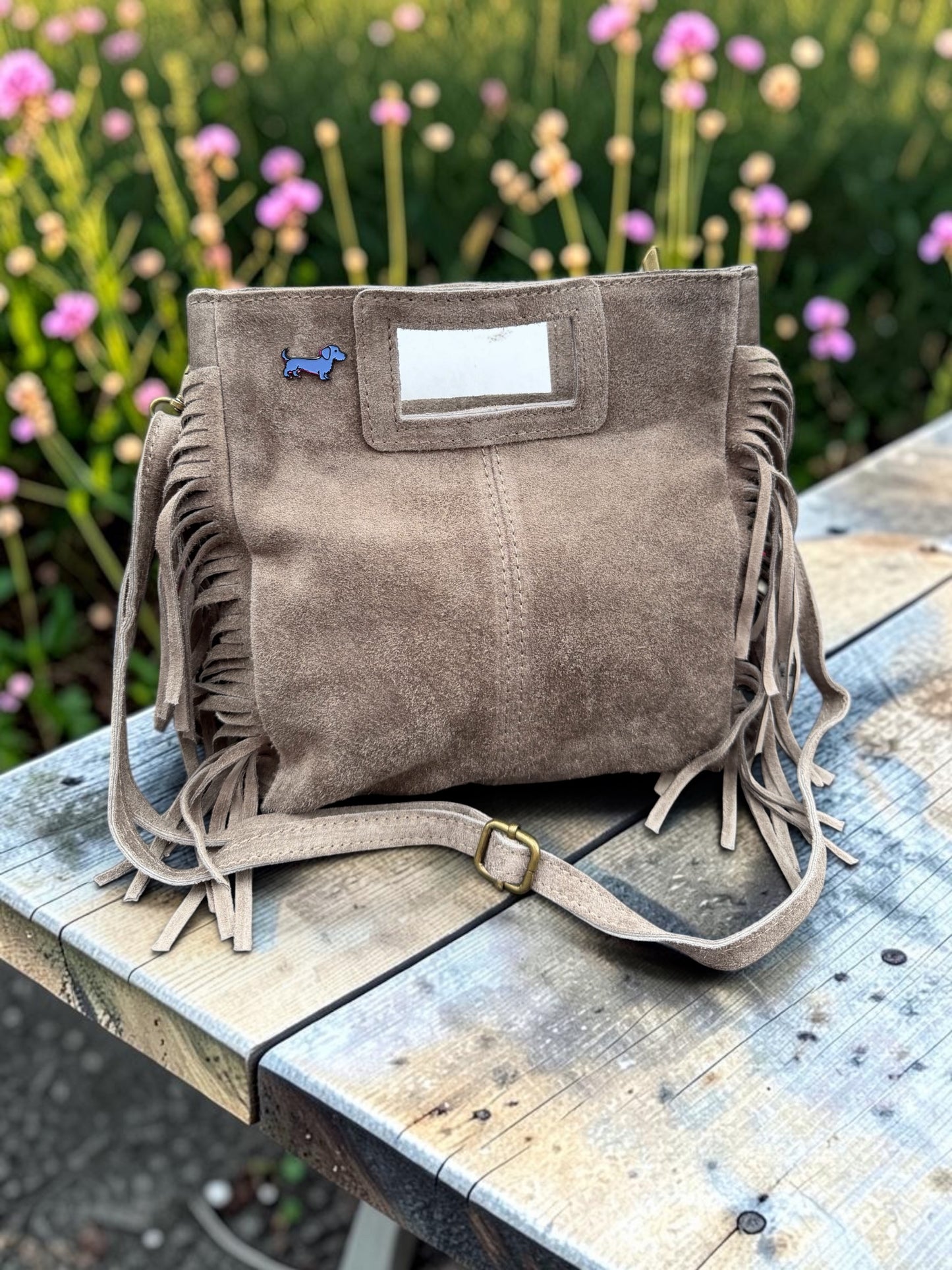 Sienna Wildledertasche