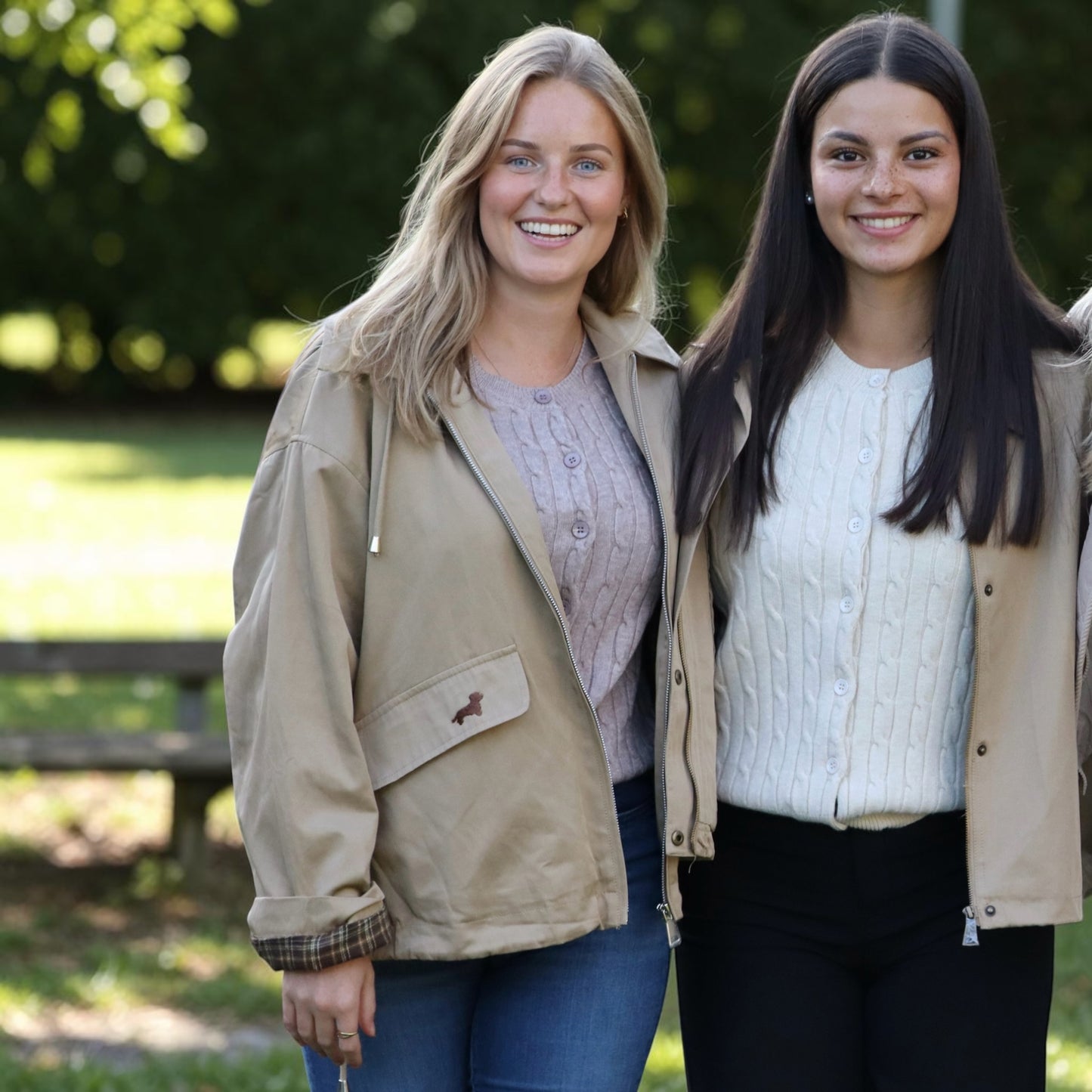 Ava Übergangsjacke mit Dackelstick