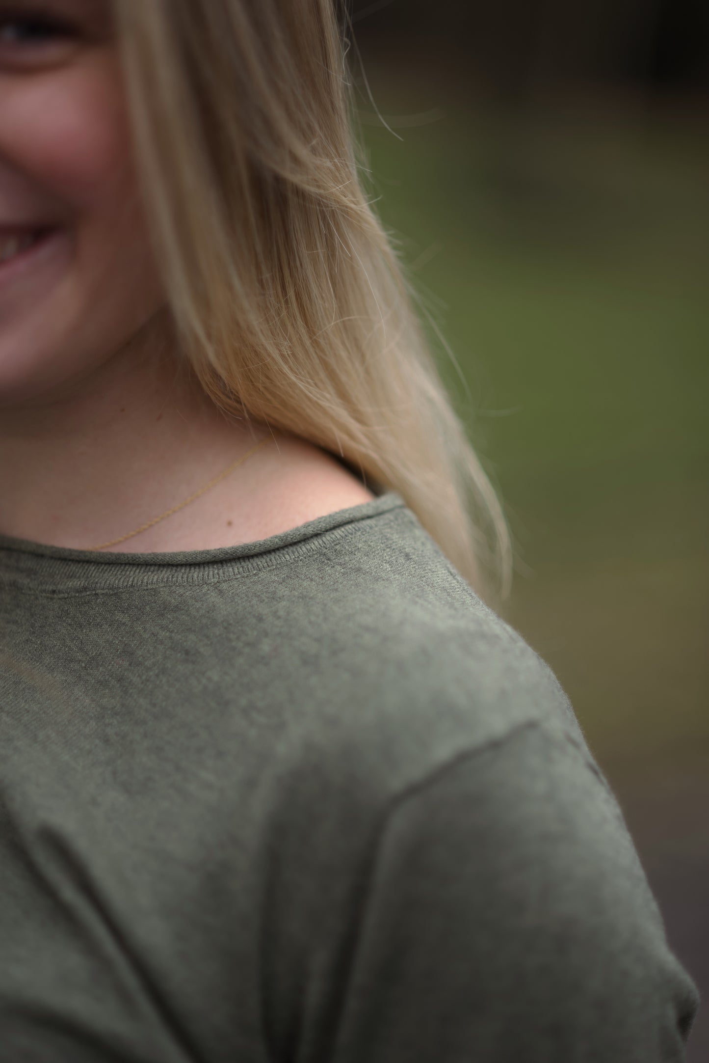 Feinstrick-Pullover mit Rundhals