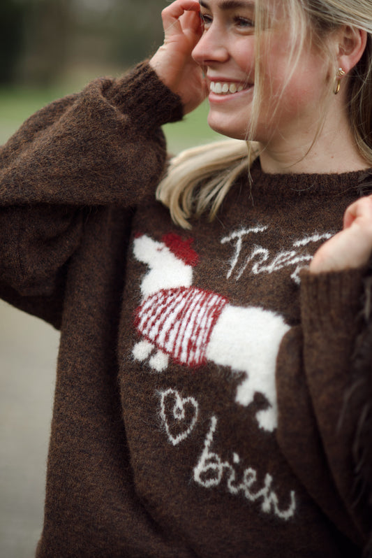 Dackel Pullover Kuschelweich