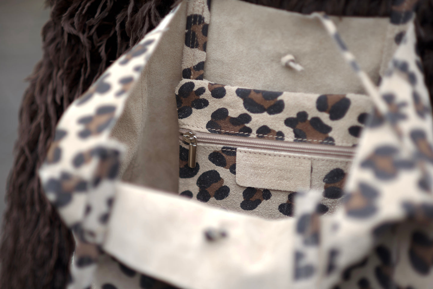 LEO Shopper Wildleder