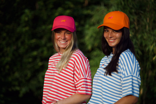 Candy Stripe Shirt mit Dackel in Wunschfarbe